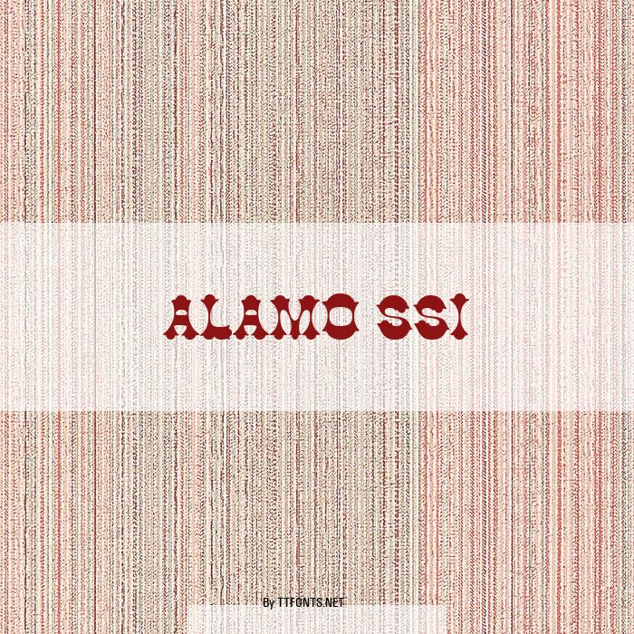 Alamo SSi example